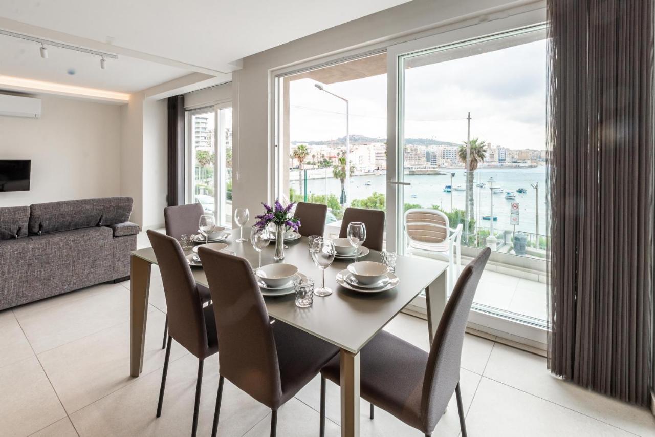 Seafront Luxury Apartment St. Paul's Bay Exterior foto
